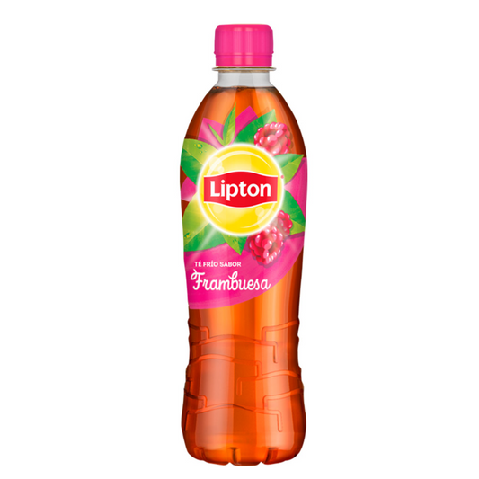 Té helado LIPTON frambuesa - botella 500mL