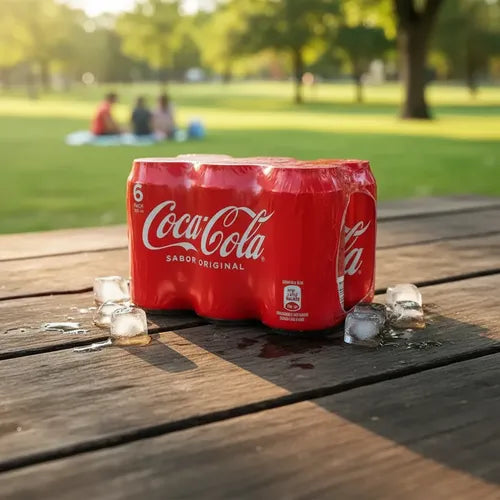 Coca Cola Original - Lata 12Oz (6 Unidades)