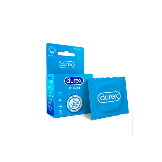 Preservativo Durex - Caja de 3 unidades
