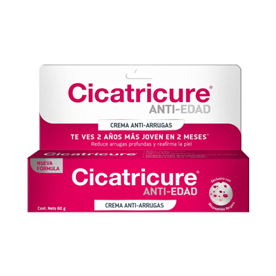 Crema corporal CICATRICURE anti arrugas - 60g