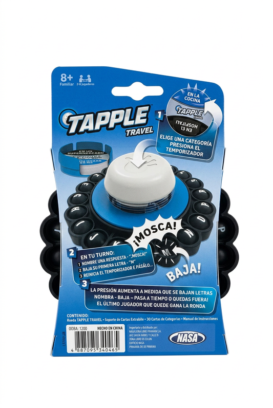 Juego de mesa TAPPLE TRAVEL - 1u