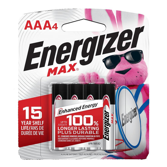 Batería ENERGIZER max AAA - 4u