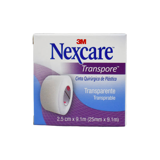Esparadrapo 3M nexcare 1 in × 10 yd - caja 1u