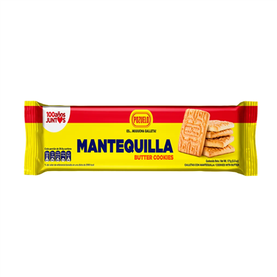 Galleta POZUELO mantequilla - paquete 171g