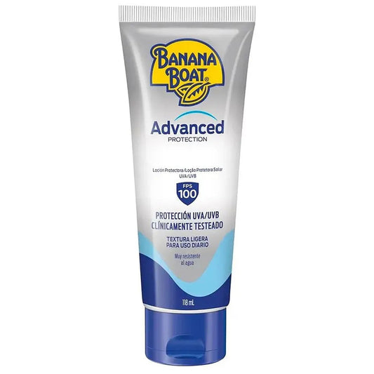 Protector solar BANANA BOAT advanced protection SPF100 - tubo 118mL