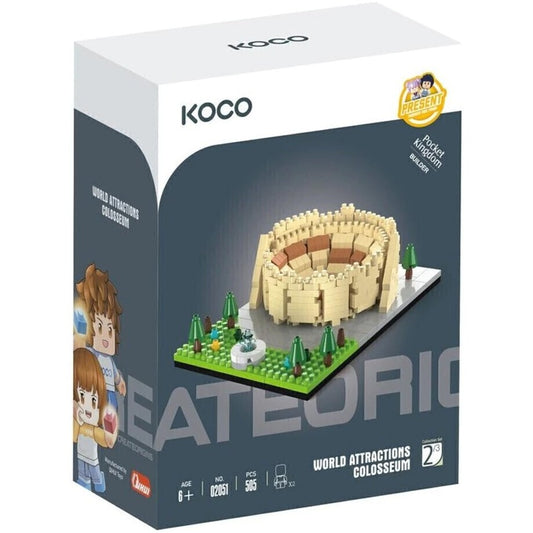 Bloques KOCO world attractions colosseum - caja 1u
