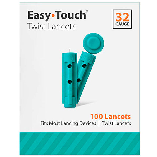Lancetas EASYTOUCH calibre 32 - 100u