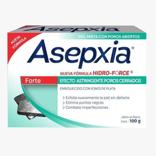 Jabón ASEPXIA forte efecto astringente poros cerrados -100g