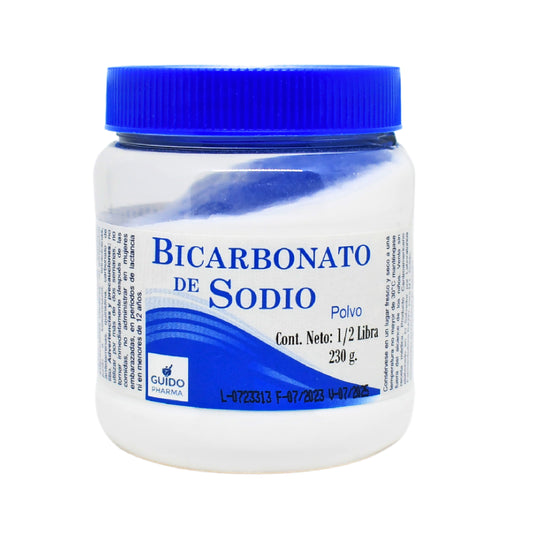 Bicarbonato de sodio GUIDO PHARMA - bote 230g