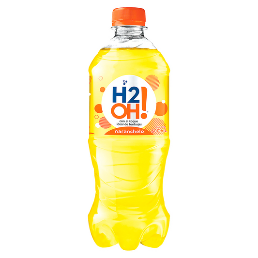 Gaseosa H2OH naranchelo - botella 600mL