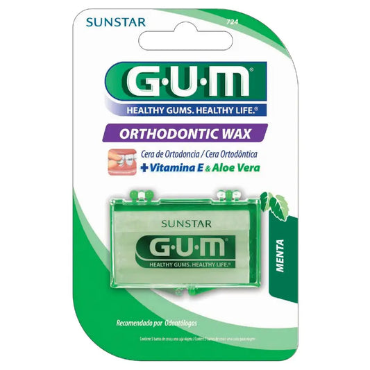 Cera dental GUM orthodontic menta - 1u