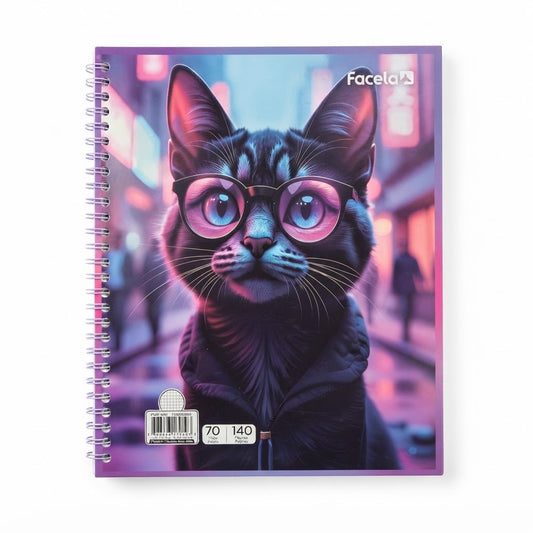 Cuaderno FACELA espiral cuadriculado #3 - 1u