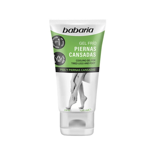 Gel de piernas BABARIA frío piernas cansadas - tubo 150mL