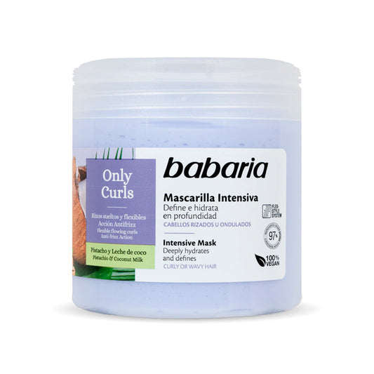 Mascarilla BABARIA only curls - bote 400mL