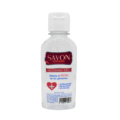 Alcohol gel SAVON - bote 120mL