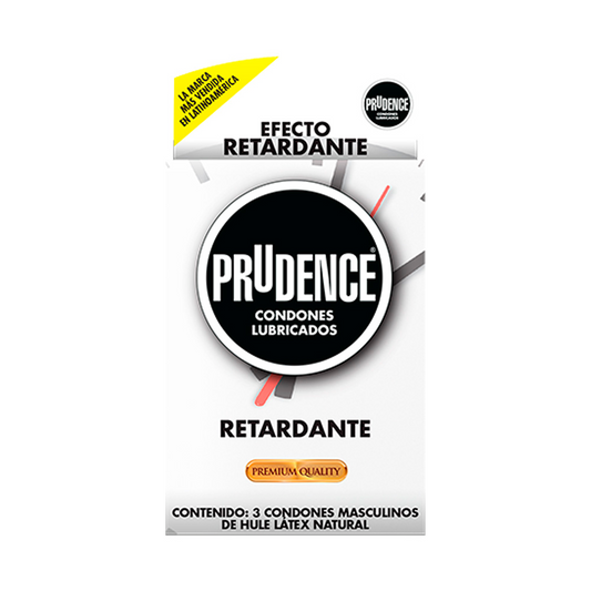 Preservativos PRUDENCE retardante - caja 3u