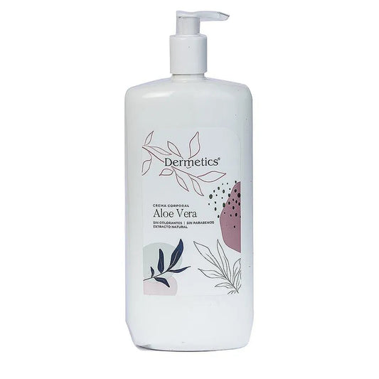 Crema corporal DERMETICS aloe vera - bote 578mL
