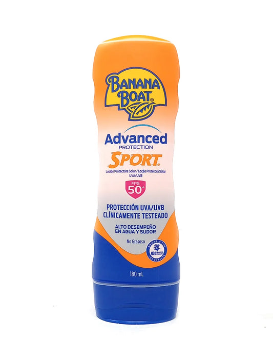 Protector solar BANANA BOAT sport SPF50 - bote 180mL