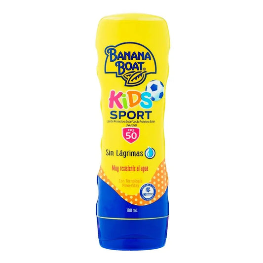 Protector solar BANANA BOAT kids sport SPF50 - bote 180mL
