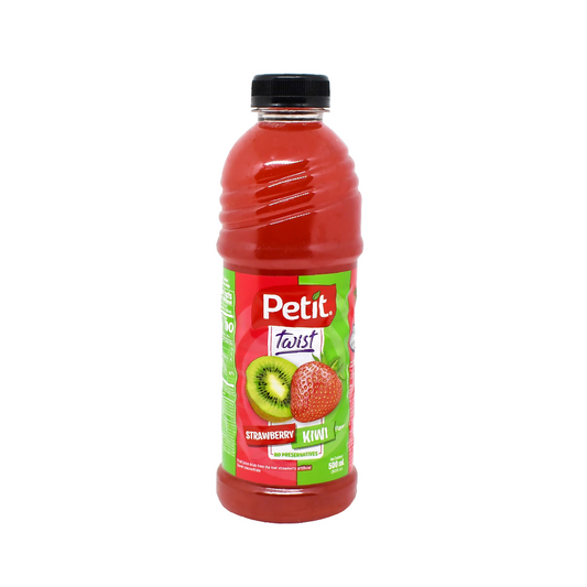 Jugo PETIT twist kiwi fresa - botella 600mL