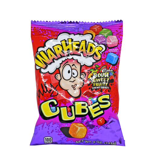 Dulces WARHEADS cubes - bolsa 141g