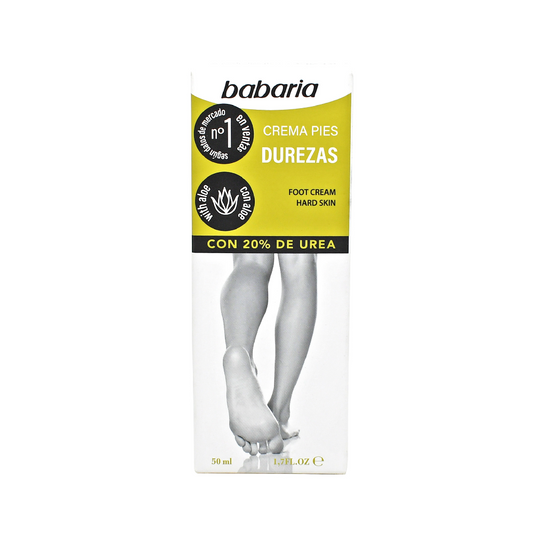 Crema de pies BABARIA durezas - tubo 50mL