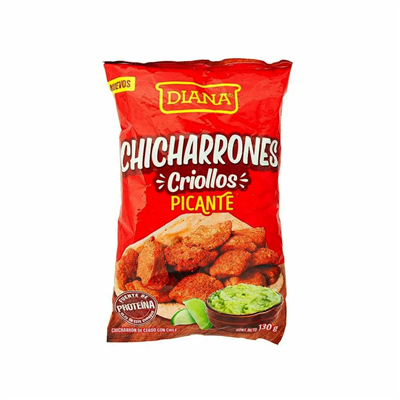 Boquitas DIANA chicharrones criollos picante - bolsa 130g