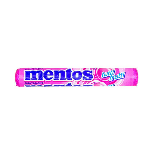 Dulces MENTOS tutti frutti - tubo 11u