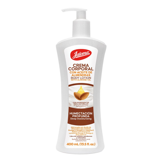 Crema corporal JALOMA almendra - bote 400mL