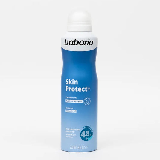 Desodorante BABARIA spray skin protect+ - bote 200mL
