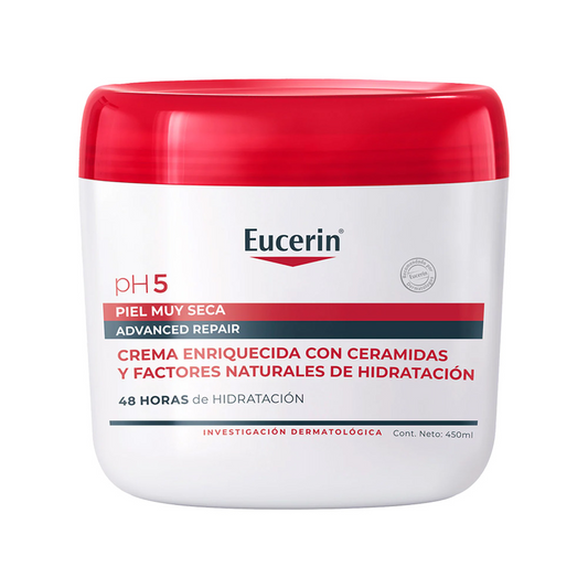 Crema corporal EUCERIN advanced repair - tarro 450mL
