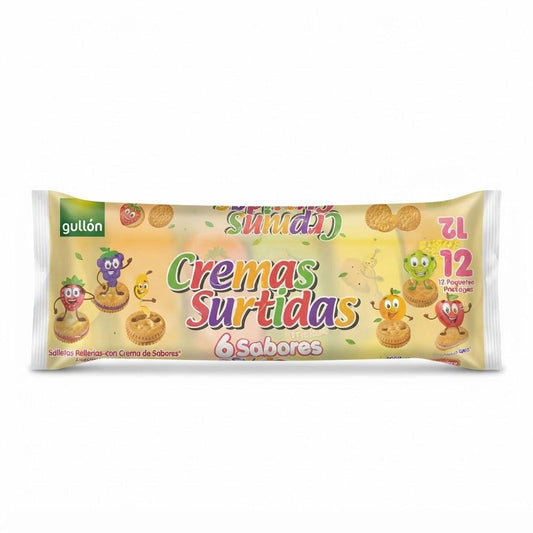 Galleta CUÉTARA cremas surtidas - bolsa 12u