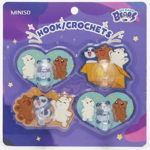Ganchos para cabello MINISO we baby bears - 4u