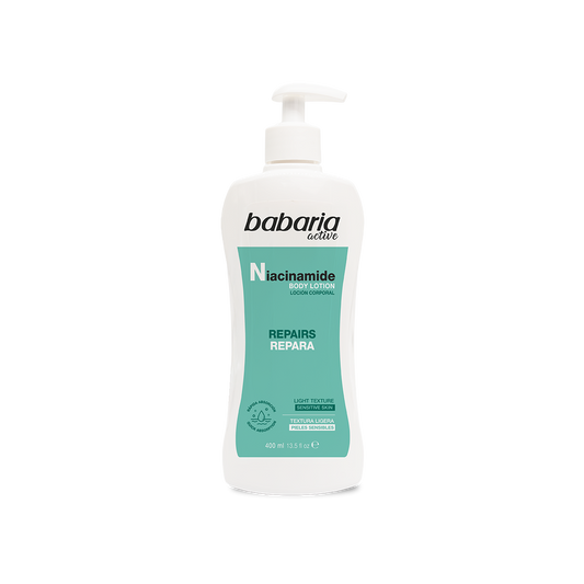 Body milk BABARIA niacinamida - bote 400mL