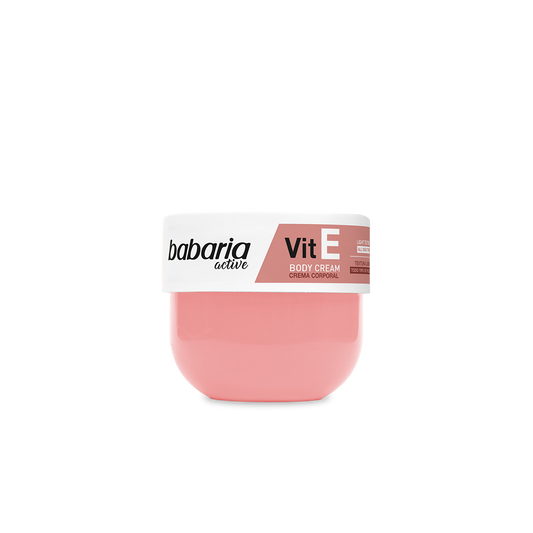 Body milk BABARIA vitamina E - bote 400mL