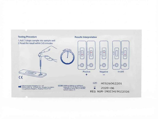 Prueba de embarazo SAFECARE cassette - 1u