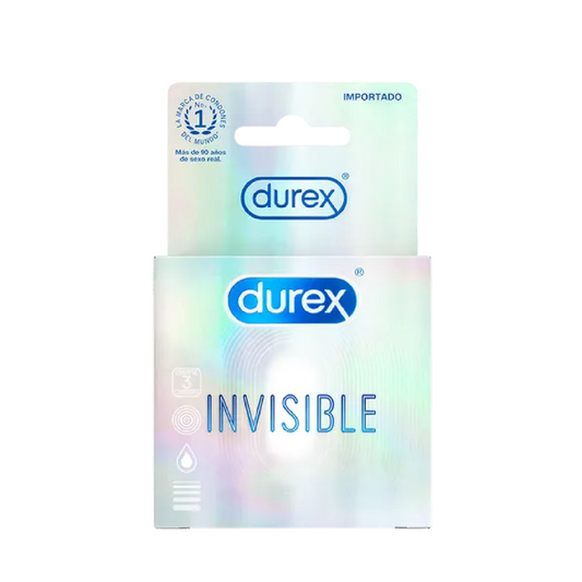 Preservativos DUREX invisible - caja 3u