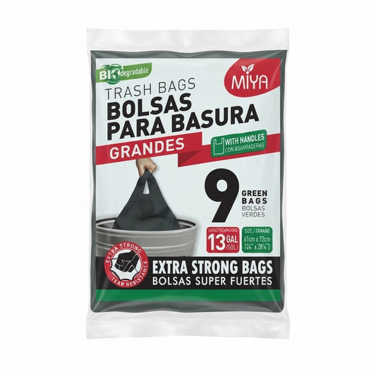 Bolsa para basura MIYA 13gal - 9u