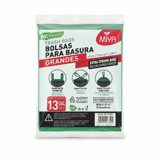 Bolsa para basura MIYA 13gal - 9u