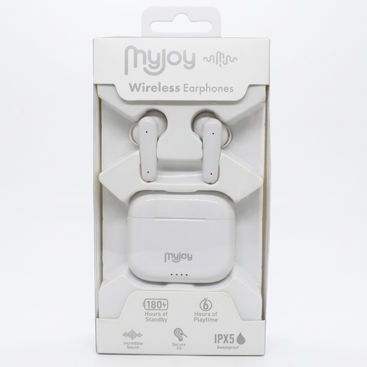 Audífonos inalámbricos MYJOY blanco - 1u