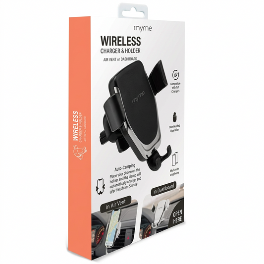 Soporte para celular y cargador FIFO magnético - 1u