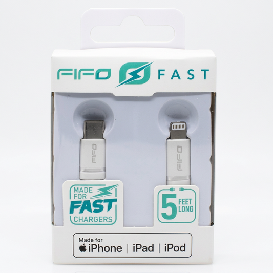Cable FIFO carga rápido para iPhone lightning 5ft - 1u