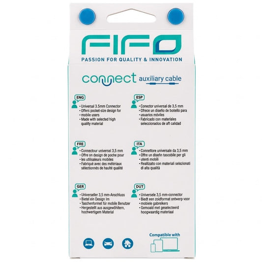 Cable auxiliar FIFO connect - 1u