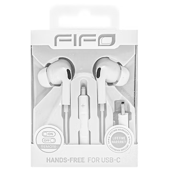 Audífonos FIFO básicos - 1u