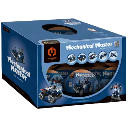 Bloques MECHANICAL MASTER cuadrimoto policía - bola 1u
