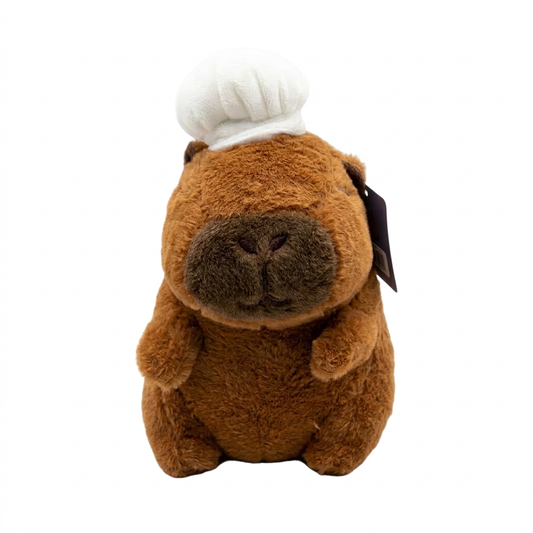 Peluche CAPIBARA chef 21cm - 1u