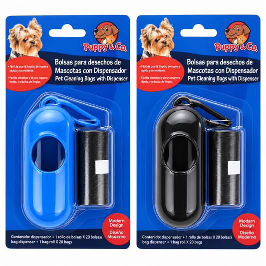 Bolsa para desechos + dispensador PUPPY & CO - 1u