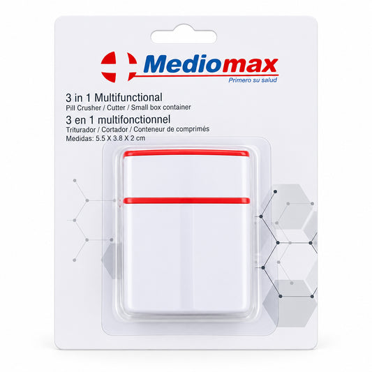 Cortador de pastillas MEDICMAX 3 en1 - 1u