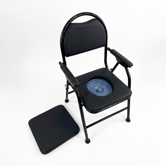 Silla de inodoro plegable - 1u