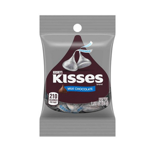 Chocolate HERSHEY'S kisses milk chocolate - bolsa 43g